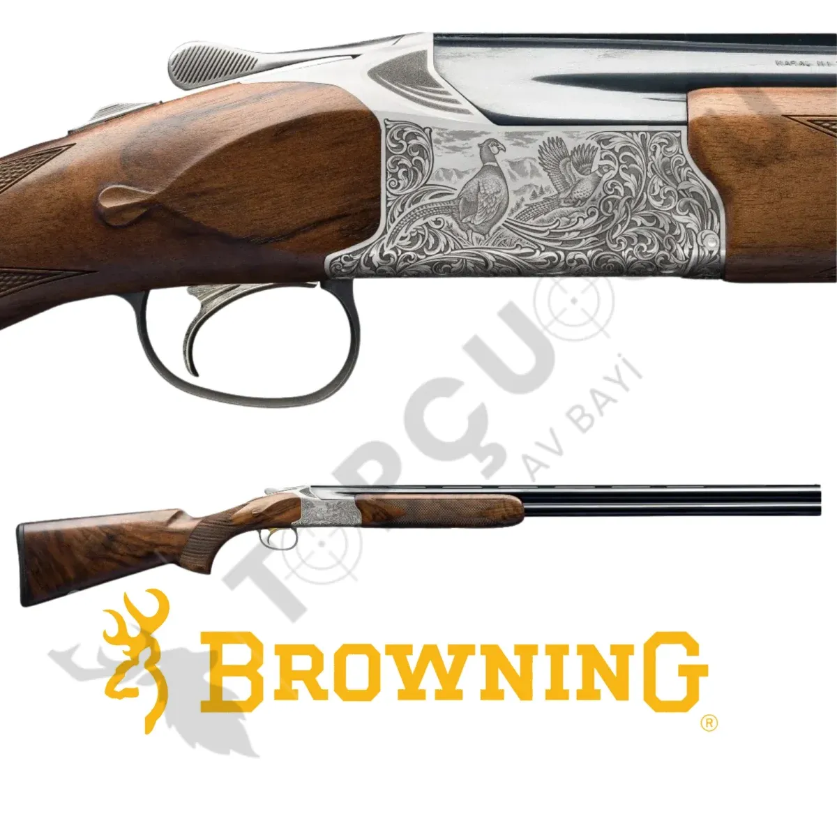 Browning 825 Game Prestige Süperpoze Av Tüfeği - Görsel 1