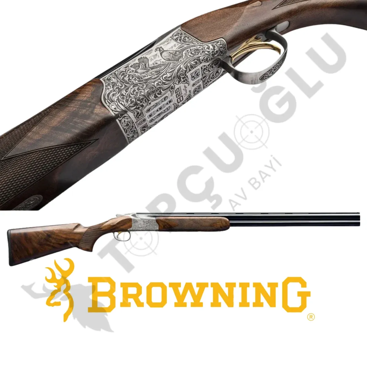 Browning 825 Game Prestige Süperpoze Av Tüfeği - Görsel 3