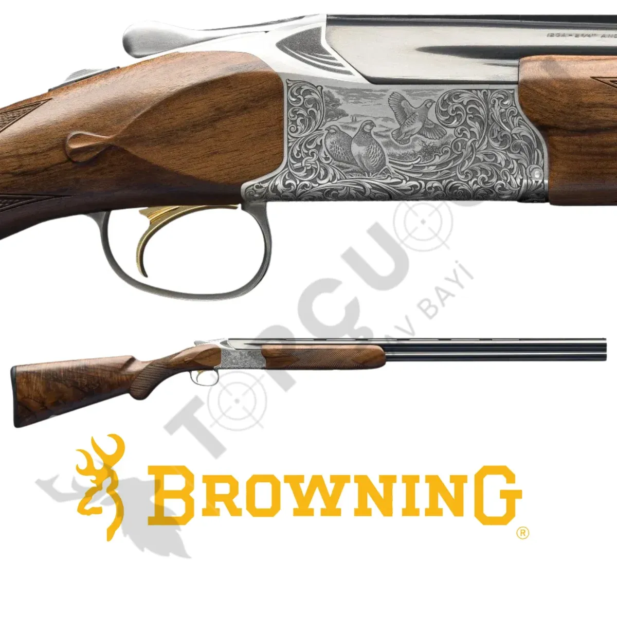 Browning 825 Game Prestige RGP Süperpoze Av Tüfeği - Görsel 1