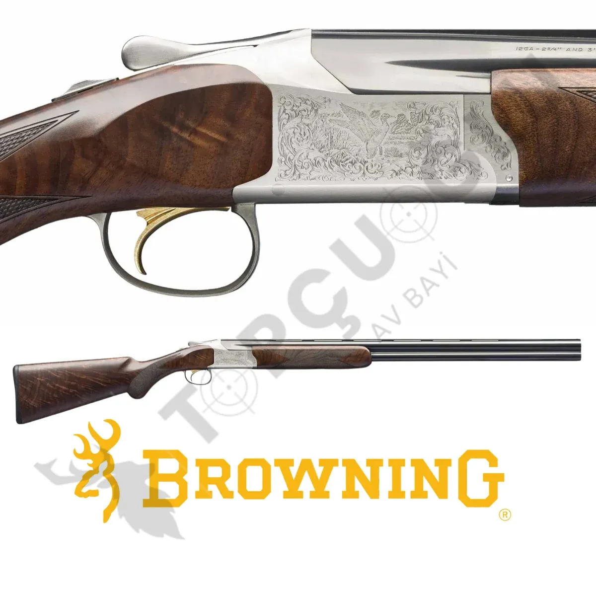 Browning 825 Game RPG Süperpoze Av Tüfeği - Görsel 1