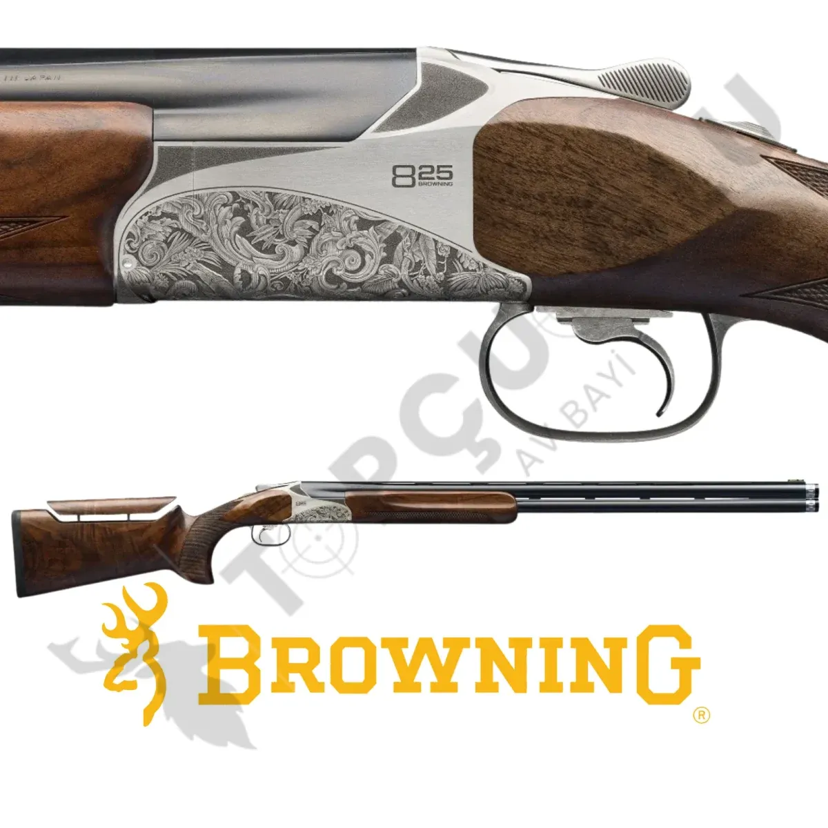 Browning 825 Pro ADJ Trap Tüfeği - Görsel 2