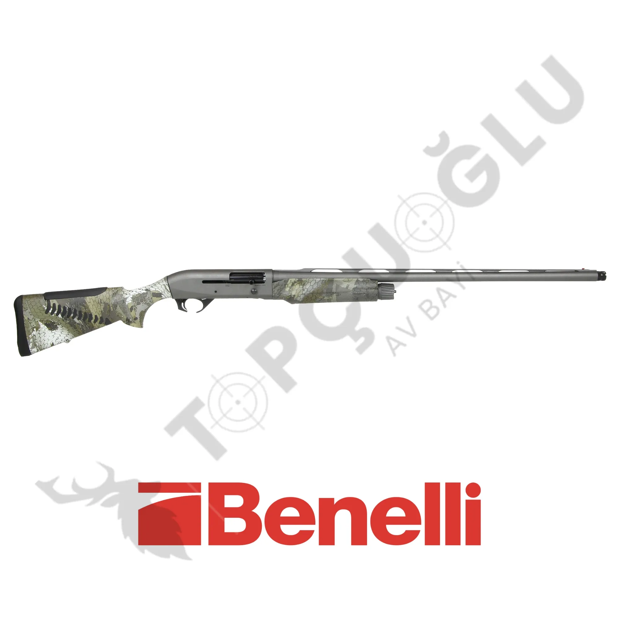BENELLİ M2 TUNGSTEN CERAKOTE CAMO Benelli M2 Tungsten Cerakote Camo Yarı Otomatik Av Tüfeği - Görsel 1