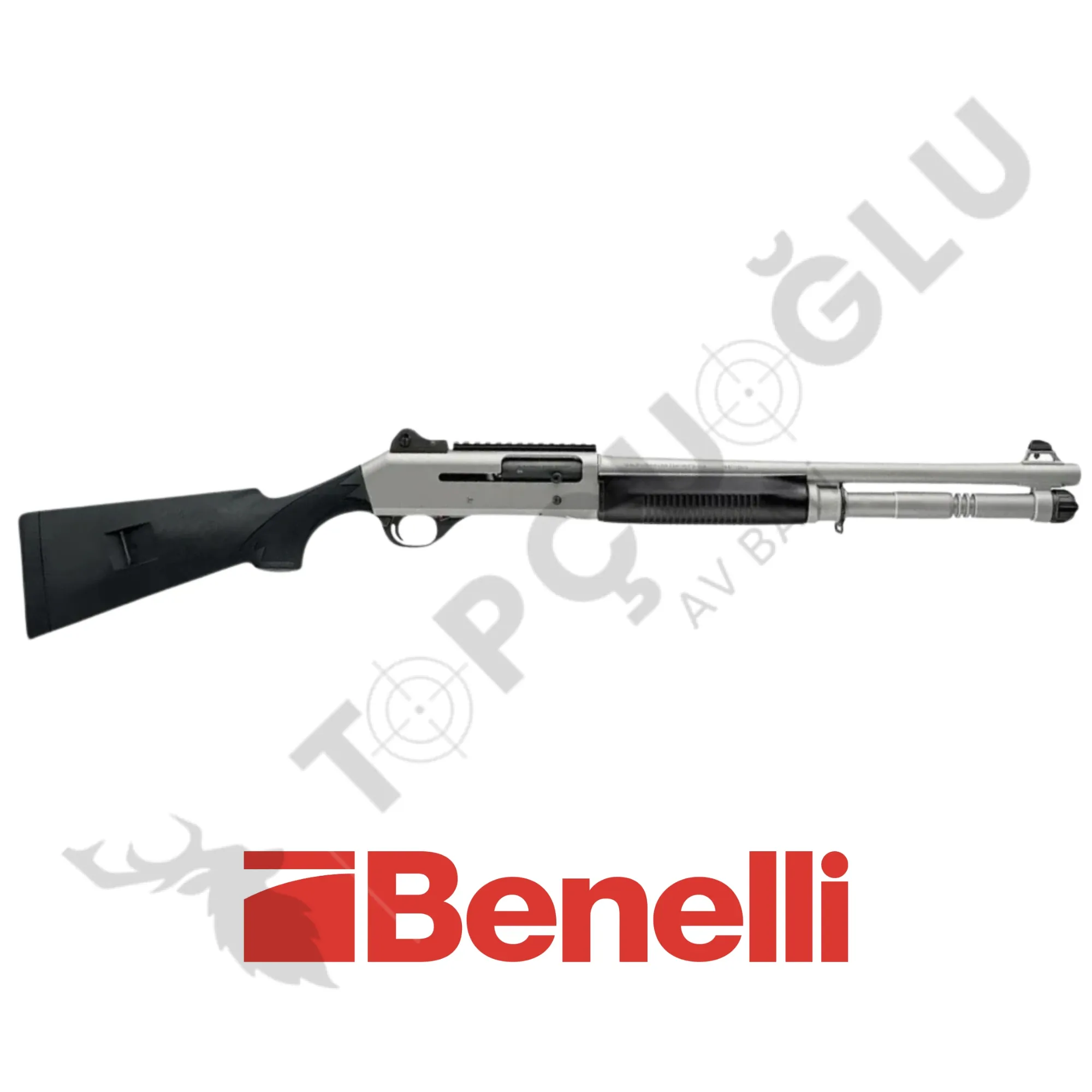 BENELLİ M4 CERAKOTE SİLVER STANDART Benelli M4 Cerakote Silver Standart Yarı Otomatik Av Tüfeği - Görsel 1